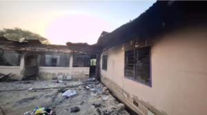 Navrongo: Devastating fire destroys 16-bedroom house leaving tenants homeless